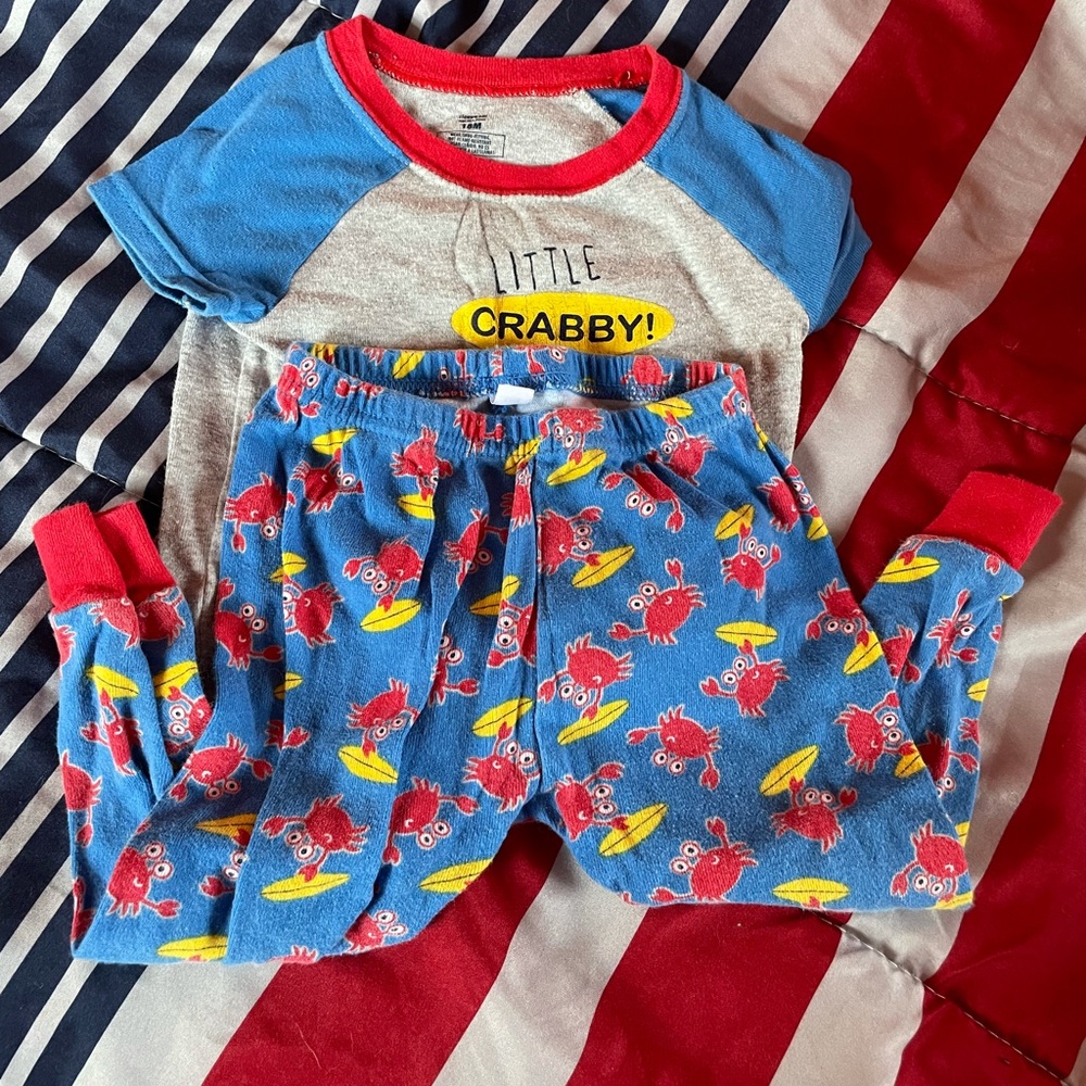 Little crabby pjs